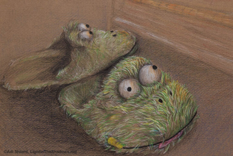 בבית – ציורים במגוון מדיות